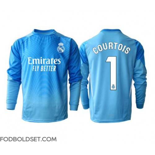 Real Madrid Thibaut Courtois #1 Målmand Hjemmebanetrøje 2025-26 Langærmet